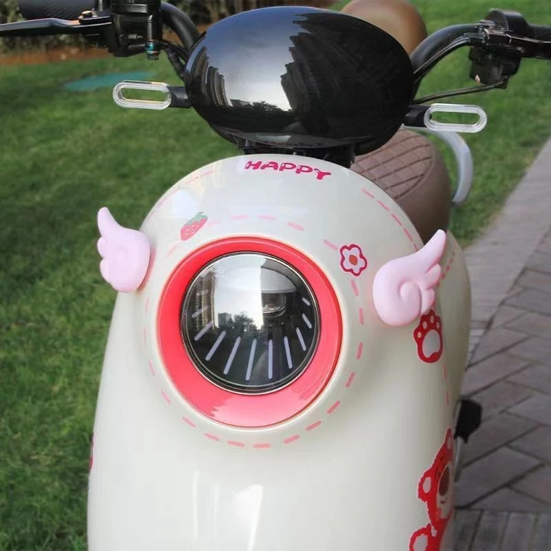 1 ペアオートバイ装飾アクセサリーステッカースプレーペイント - Motorcycle Helmets のレビューと価格
