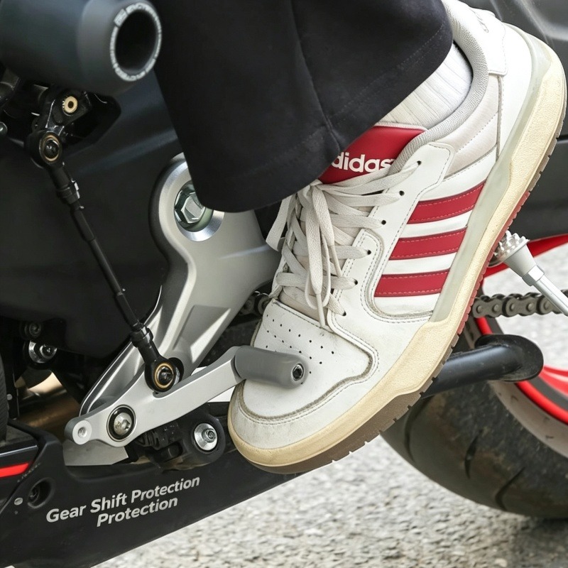 汎用バイク用シフトレバープロテクター、滑り止めスリーブ、ブー - Riding Gear のレビューと価格