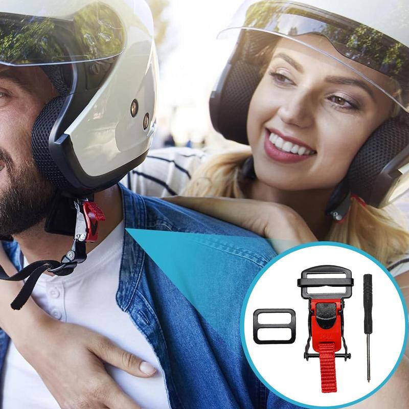 オートバイヘルメットスピードクリップチンストラップクイックリ - Quick Release Buckle Motorcycle Helmet のレビューと価格