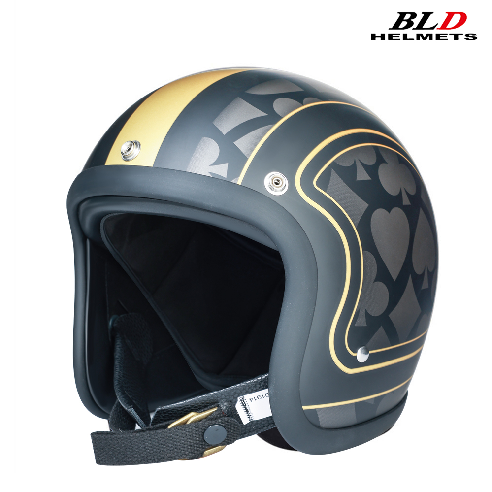 ロープロファイル日本韓国スタイルファッション TT&COCA - Vintage Open Face Retro Helmet のレビューと価格