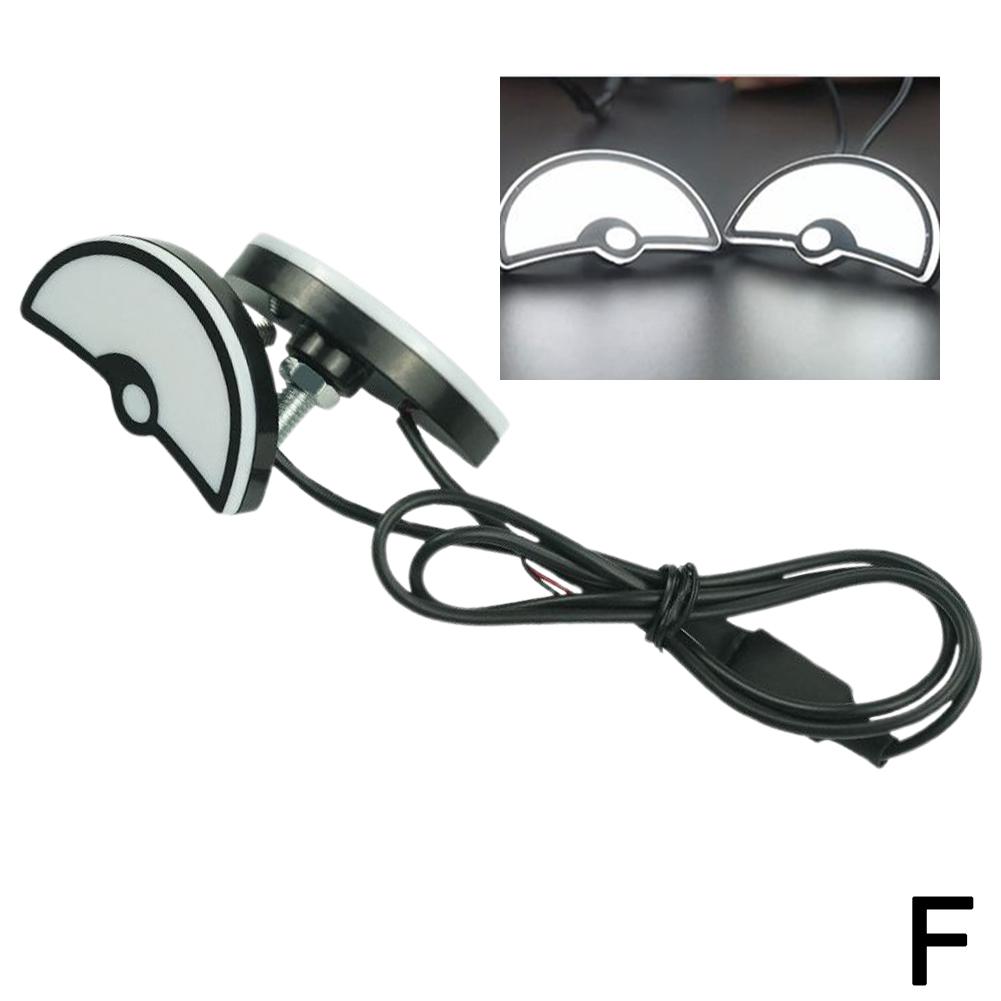 ユニバーサルモーターサイクルLEDトライアングルヘッドライト - Universal Motorcycle Led Headlight Projector のレビューと価格