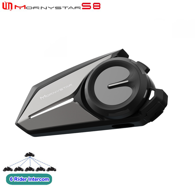 Mornystar S8 Bluetooth オートバイヘル - Universal Motorcycle Helmet Intercom Headset のレビューと価格